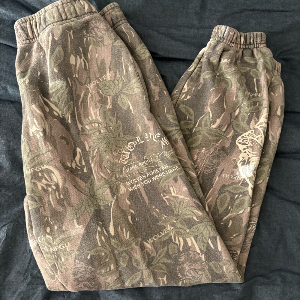 Darc Sport ‘Wish You Were Here’ Camouflage Joggers